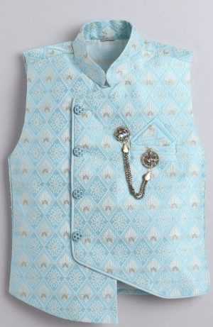 Kurta with Jacket and Trousers - Image 2