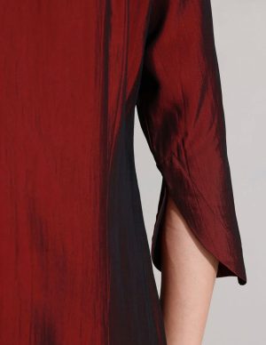 Silk Blend Solid Kurta Set - Image 3