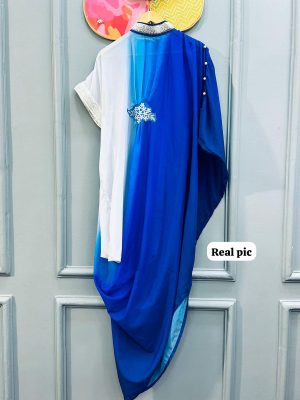 One piece twin shade kaftan - Image 2