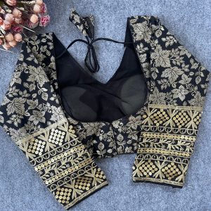 Dola Silk Partywear Blouse - Image 9