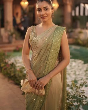 Ombre Couture Saree - Image 6