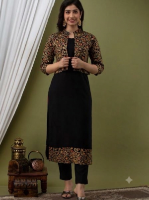 Kurta with Short jacket - Image 1