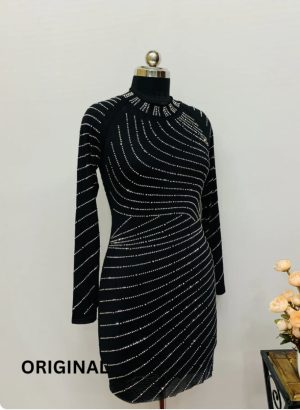 Swarovski Short Party Wear Dress - Image 1