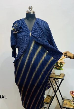 Wrinkle dress in two colors - Image 4