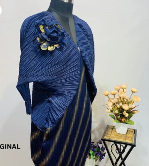 Wrinkle dress in two colors - Image 3