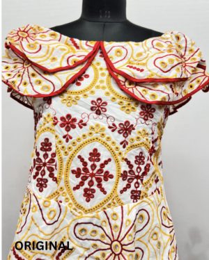 Off Shoulder Cotton Dress - Image 2