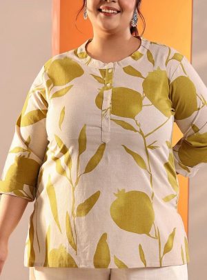 Floral Printed Kurti - Image 1