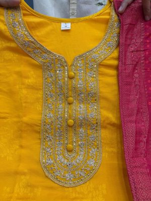 Featuring Beautiful Suit Sets in Banarasi - Image 4