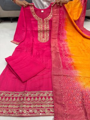 Featuring Beautiful Suit Sets in Banarasi - Image 5