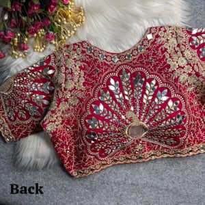 3D PEACOCK HEAVY HAND REAL MIRROR WORK - Image 3