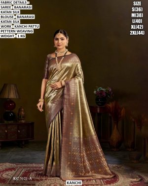 Party &Festival Wear Saree With Blouse - Image 6