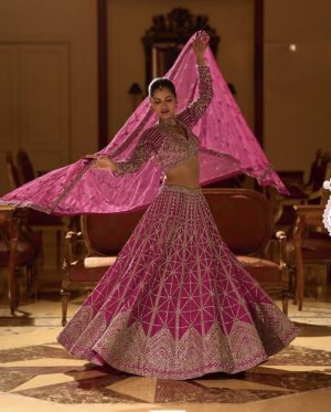 Silk Stylist Lehenga - Image 9