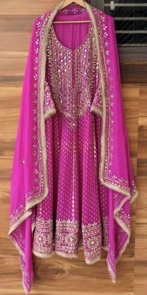 Georgette Anarkali - Image 8