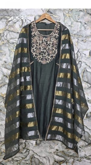 Beautifully Crafted Chanderi Ensembl - Image 2