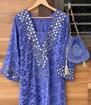 Hakuba Chikankari Phiran - Image 7