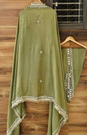 Tissue Shirt with Dhoti Pants - Image 6