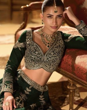 Silk Stylist Lehenga - Image 6