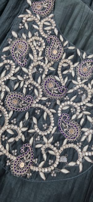 Beautifully Crafted Chanderi Ensembl - Image 4