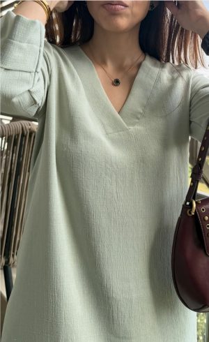 Misty Green Textured Co-ord - Image 4