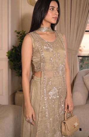 Festive Wear Indo-Western Outfit - Image 4