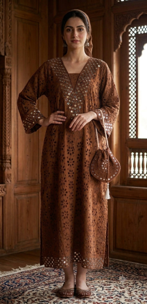 Hakuba Chikankari Phiran - Image 1