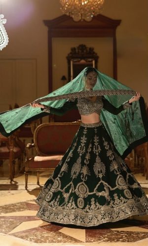 Silk Stylist Lehenga - Image 10