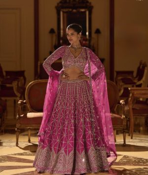 Silk Stylist Lehenga - Image 2