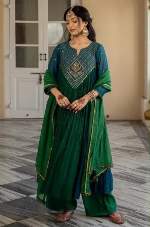 Festive Anarkali - Image 1