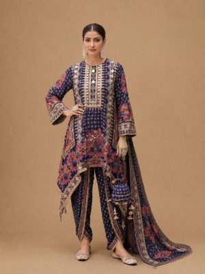 Chinon Dhoti Suit - Image 2