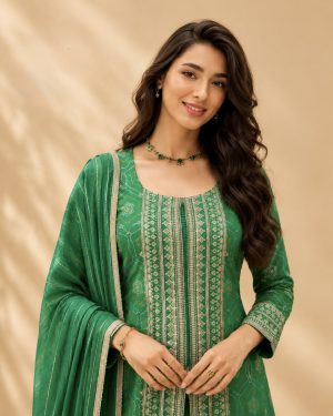 Elegant Simar Silk Sharara - Image 4