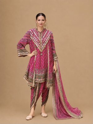 Chinon Dhoti Suit - Image 1