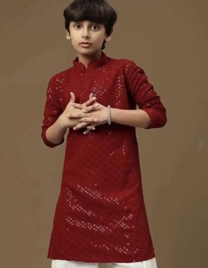 Embellished Mandarin Collar Outfit - Image 5