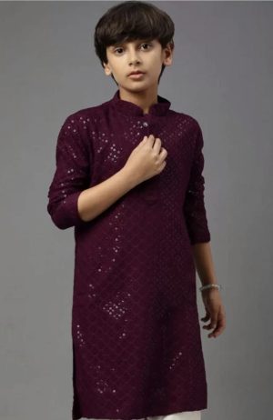 Embellished Mandarin Collar Outfit - Image 1