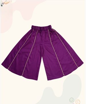 Cotton Silk Palazzo Set - Image 4