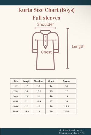 Boys Ambar Kurta Pant Set - Image 6
