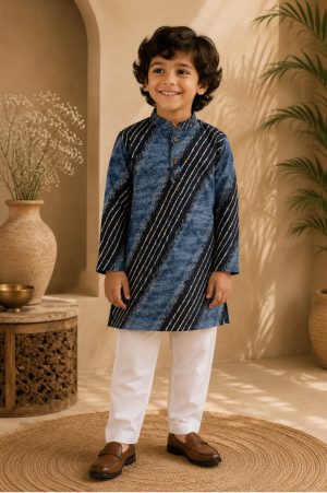Leheriya Pure Cotton Ethnic Wear - Image 1