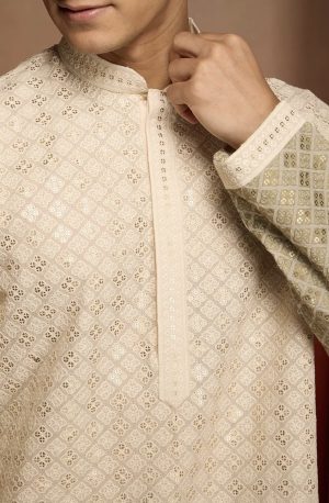 Embellished Cambric Cotton Ombre - Image 11