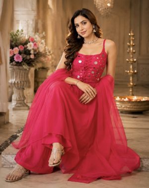 Pure Cotton Anarkali Suit - Image 2