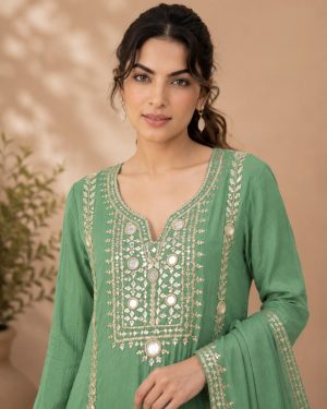 Embellished Farshi Salwar - Image 2