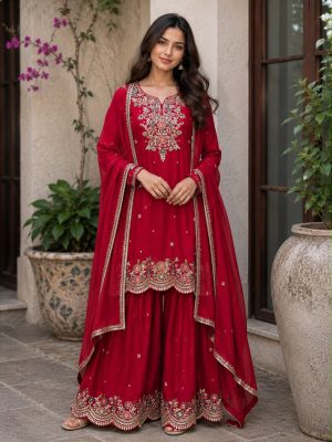 Pure Chinon Silk Suit - Image 2