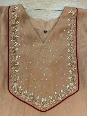Mul Chanderi Anarkali - Image 6