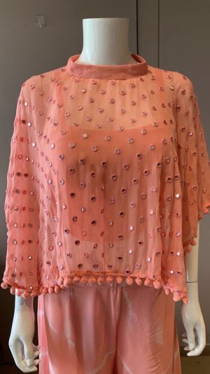 Muslin Silk Co-ord Set - Image 4